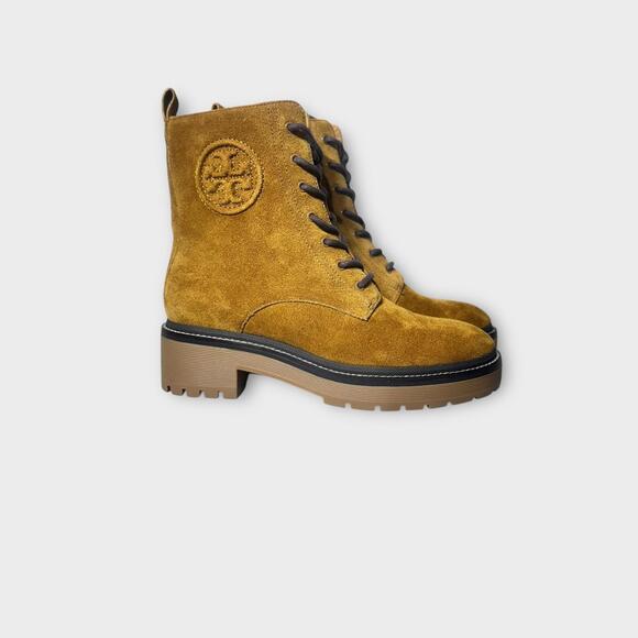 Tory Burch Shoes - NWOB Tory Burch Miller 50MM Lug Sole Leather Boot Size 5.5